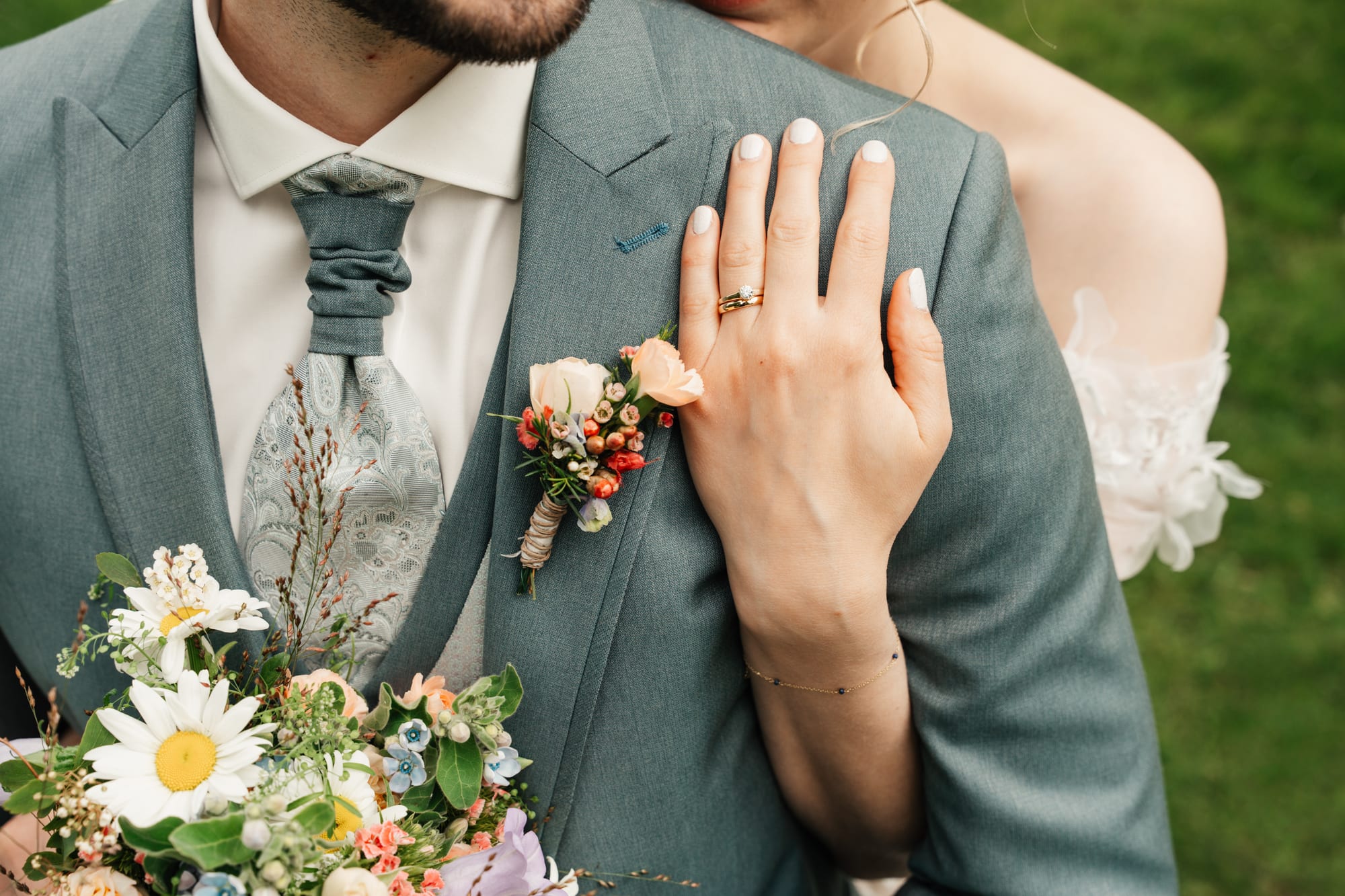 Eheringe und Brautstrauß am Erbhof Thedinghausen – Anna Lorek Fotografie