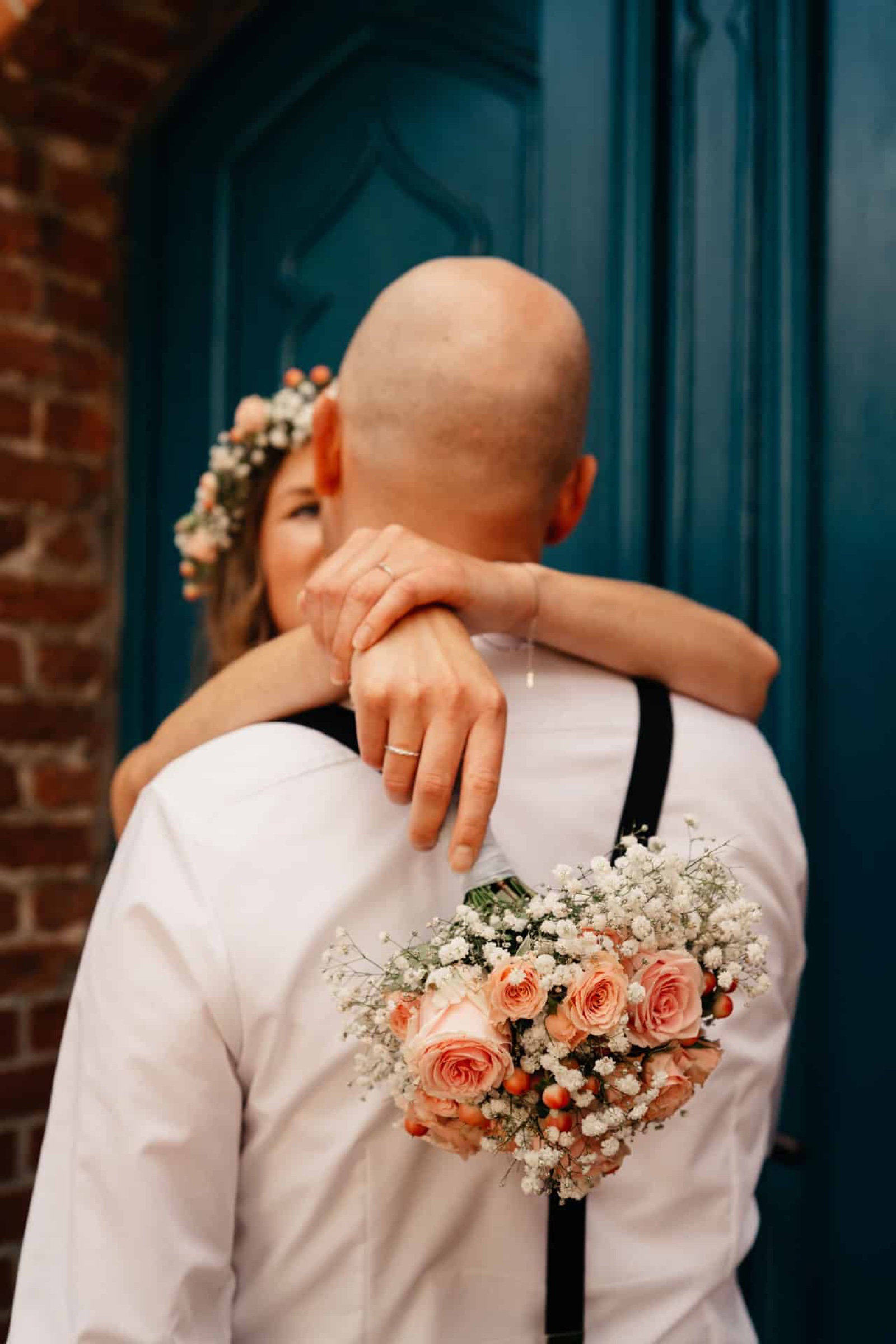 Brautpaar im Grünen — Hochzeitsfotografie im Landkreis Verden