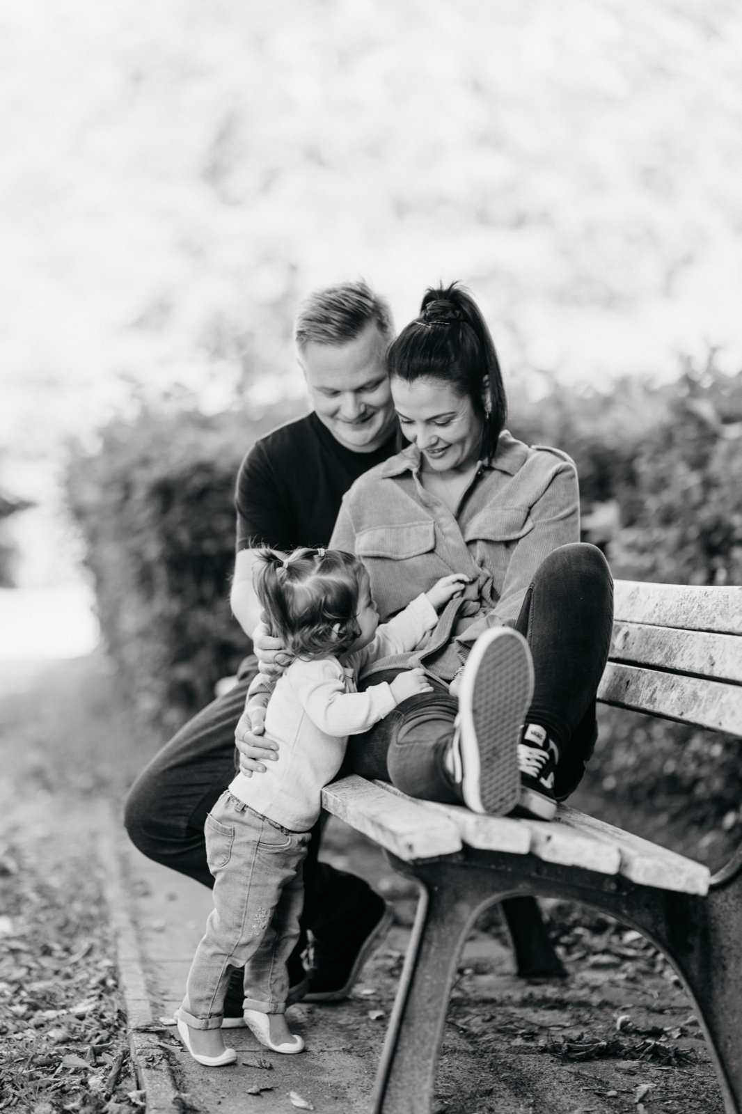 Familie Reiners im Naturlicht