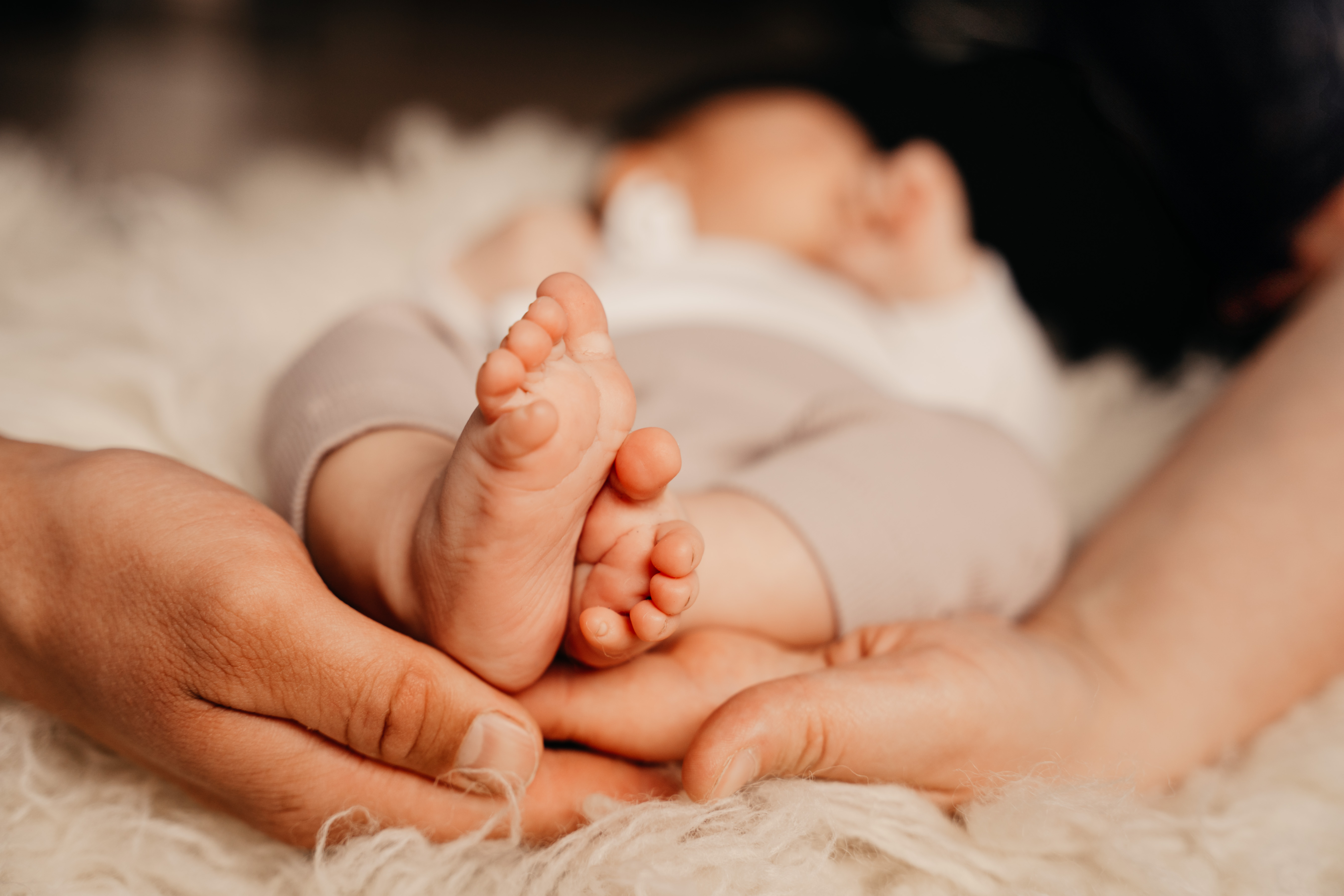 Neugeborenes Familie Ernst